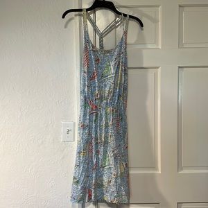 Lilly Pulitzer nautical print cotton dress